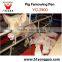 Pig Equipment Pig Farrowing Crates Sow Farrowing Pen
