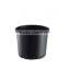 High Quality 1/2/3 gallon black plastic flower seedling nursery pots