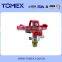 2016 china supplier manufacturing 1/2 inch zin alloy sprinkler for irrigation