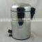 Bullet lid Pedal bin/step bin