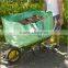 wheelbarrow bag/PE garden leaf bag/garden waste bag with handle