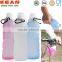 Silicone Foldable Water Bottle 550ml Outdoor Running Hiking