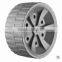 Gardening Working Cart wheels Garden Tool wheels