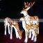 all festivals Holiday Name Christmas Decoration 3d lighted deer led for sale