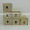 Step six gird pulling wooden storage box, Coffee box, tea box