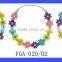 Cheap Rainbow Baby Flower Elastic Lace Headband
