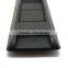 3/4" Shoulder Pad PVC In Black, Black Shoulder Strap Pad for Bag, Plastic PVC Bag Strap Belt Shoulder