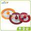 The Large Universal Pot Pan Lid Tempered Glass Cover with Silicone Rim
