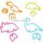 47093 3D Dinosaur Cookie Cutters Dinosaur Shape Cookie Cutter