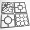 16096 silicone high temperature heat insulation mat kitchenwares silicone mat flexible silicone heating mat