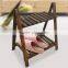 outdoor furniture new design solid wooden flower pot shelf display rack