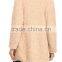 WHOLESALE PLUS SIZE AMERICAN WINTER FASHION SOLID LONG LENGTH OPEN FRONT DRAPED FAUX FUR OPEN FRONT JACKET WOMEN WITH POCKETS