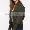 2016 outdoor custom lady quilted bomber jacket