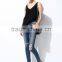 new style autumn girls long scratch sexy tight ripped jeans customized