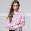 made to measure slim fit cotton dress shirt for elegant business lady