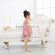 High quality beautiful baby girls 2 pcs outfits,lace soft 2pcs outfits