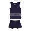 2015 Hot Sale Comfortable Kid Underwear & Sleeveless Vest Suit in Grey