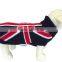 UK flat knit black color pet dog clothing pet accessories 2016