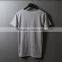 Mens Clothing Crew Neckline Grey Blank T Shirt Mens Cheap Custom Plain Jersey T Shirts