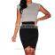 Women Draped Asymmetric High Waist Party Clubwear Pleated Bodycon Mini Skirt