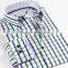 European stylish 100% cotton check new model latest shirt designs for men 2016