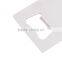Hot Search 1 Piece Free Shipping Wallet Size Stainless Steel Credit Card Bottle Opener Business Card Beer Openers
