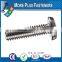 Made in Taiwan Philips Slotted Stainless Steel and Carbon Steel Binding Head Machine Screw