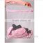 Cheap plastic pink mesh hotel laundry bags