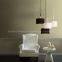 Hot selling fabric hanging pendant light