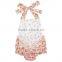 Summer baby clothing floral bubble baby romper boutique M6100306