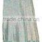 Indian Vintage Silk Sari Two Layer Wrap Skirt For Ladies
