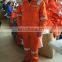 Hot Sale Coverall Of Orange Colors For Reflective Safety Coverall Workwear