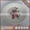 10" white plates for sublimation with foot stand and color box.Beautiful plate