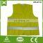 custom high visibility traffic mesh /solid fabric high road safety waistcoat