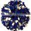 PET Material 2color mixed cheering pom pom