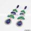 Opal stones ping&mint earrings ivy branch earrings wholesale gold jewelry