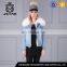 Nice looking winter jean jacket denim with white fur inside overcoat