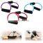 Yoga 8 Shape Pull Rope Tube Pilates Resistance Band Sport Fitness Gym Rally Tool