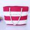 New Arrival Hemp Rope Fashion Canvas Tote Beach Bag