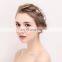 Bridal Hair Accessories Freshwater Pearls Enamel Leaf Clusters Lush Wedding Hair Side Comb Women Headwear For Jolly Holiday