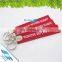 Lovely cloth key chains with custom logo, promotional keychains in OEM