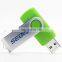 Hot selling souvenir plastic otg usb flash drive for promotion