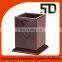 Manufacture Low MOQs Leather Exquisite Stationery Pen Stand