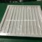 Hvac Ventilation System Aluminum Stationary Louver Gravity Shutter