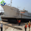 Marine barge rubber pontoon launching airbag