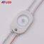 Adled Light 12vdc widely beam angle 180 degree 6500k white led backlight module for outdoor advertising