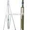 10m  hand lifting telescopic antenna pole aluminum