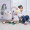 Face has two colors pink pig with heart hippo for wholesale