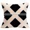 Home decorative Simple Geometric  Printed Linen Cotton  Throw Pillow cover