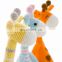 Yarncrafts Amigurumi Cute giraffe doll Stuffed Animal DIY toy Handmade Crocheted baby kids toy gifts